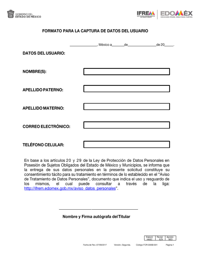 1. Captura de Datos del Paciente